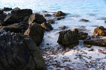 Traumstrand an der Küste von Thailand