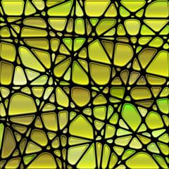 abstract vector stained-glass mosaic background