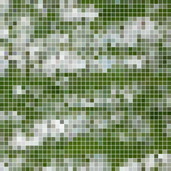 abstract vector square pixel mosaic background