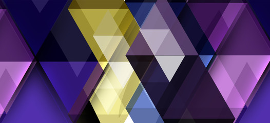Fototapeta premium Modern mosaic triangle template background, great design for any purposes. Abstract geometric graphic design triangle pattern. Geometric line pattern.