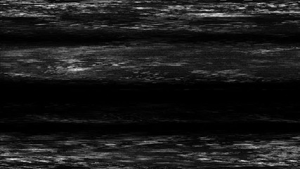 Interferencias o ausencia de señal analógica en la reproducción de la cinta de video con rayas horizontales en movimiento vertical 