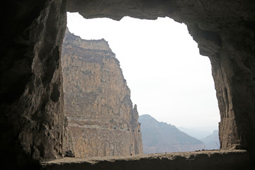 Kunshan Wall highway, Shanxi, Lingchuan, China