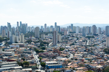 Obraz premium hundreds of one megapoli constructions