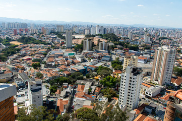 Obraz premium top view periphery sao paulo