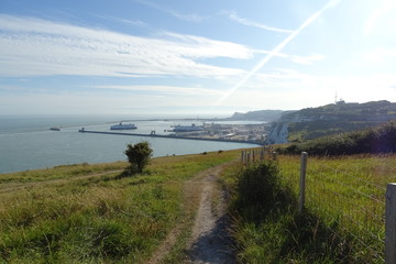 White Cliffs of Dover, Kent, England, UK