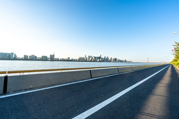 Fototapeta premium road in city