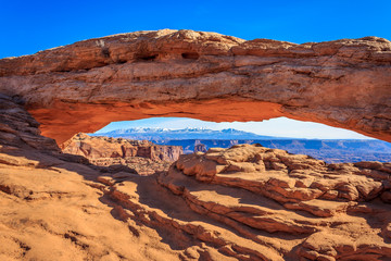 Fototapeta na wymiar Mesa Arch View