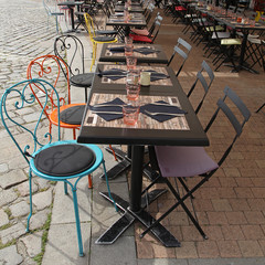 Terrasse d'un restaurant	