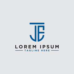 Inspiring company logo designs from the initial letters JE logo icon. -Vectors