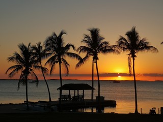 key largo florida sunset