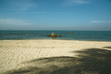 Fototapeta na wymiar Traumstrand an der Küste von Thailand