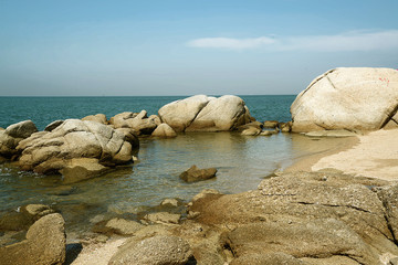Traumstrand an der Küste von Thailand