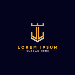 Inspiring company logo designs from the initial letters logo icon JL. -Vectors