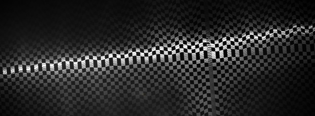 checkered abstract background. metallic racing texture