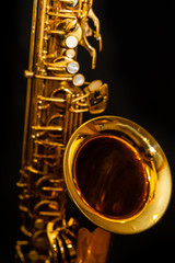 Instrumento musical saxofón