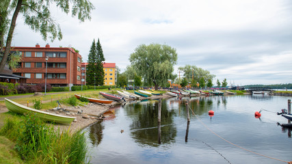 Savonlinna, Finland, 08.08.2019, sights and attractions in Savonlinna