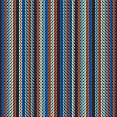 Cotton vertical stripes knit texture geometric 