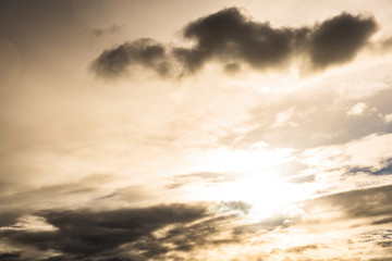 青空と雲