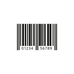 Barcode icon. Simple vector illustration.