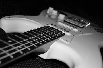 Fototapeta na wymiar close up of a guitar