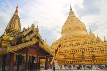 Fototapeta na wymiar Bagan – The Land of Pagodas