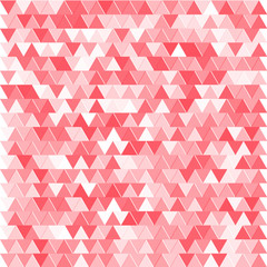 Abstract retro pattern of geometric shapes. Colorful gradient mosaic backdrop. Geometric hipster triangular background, vector