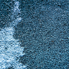Abstract Grunge Decorative Rough Uneven Navy Blue Stucco Wall Background. Art Texture