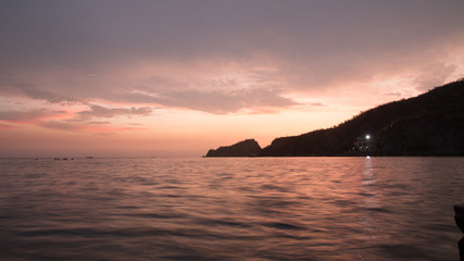 Fototapeta na wymiar Caribe sunset_2
