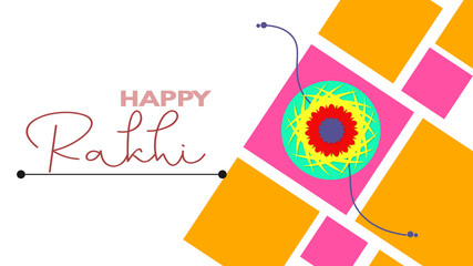 Elegant Rakhi for Brother and Sister bonding in Raksha Bandhan festival from India