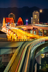Obrazy na Szkle  Most do Kobe Kansai w Japonii