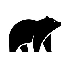 Bear logo. Icon design. Template elements