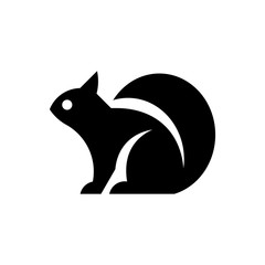 Fototapeta na wymiar Squirrel Logo. Icon design. Template elements
