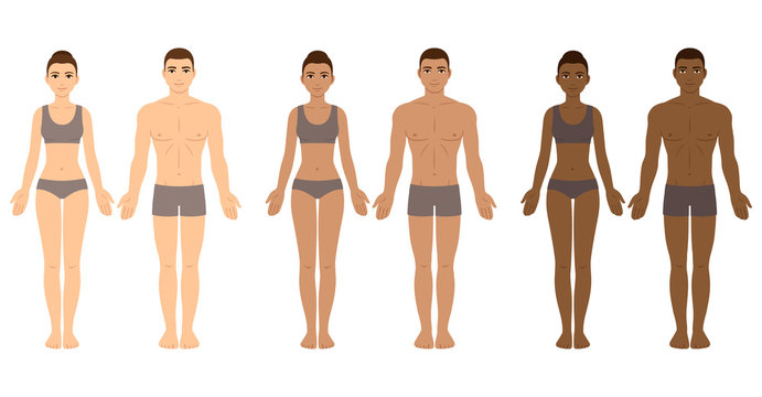 Men and women with diverse skin tones