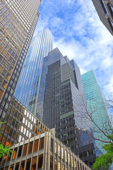 Manhattan Skyscrapers in New York City, United States