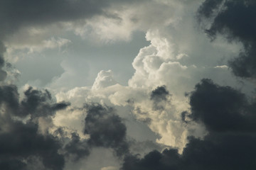 Fototapeta na wymiar Wolken Himmel
