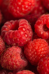 Fresh raspberries