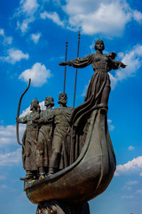 Monument to the founders of Kiev