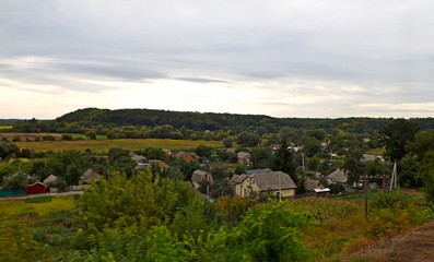 landscape in tuscany