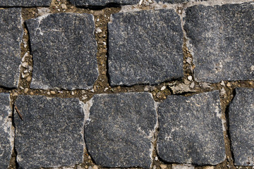 Stone tiles on the wall. Background