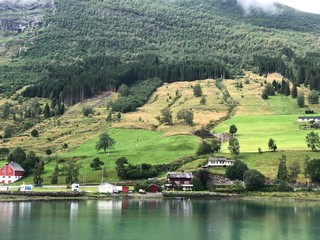 Fototapeta premium Landscape in Norway.