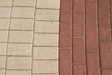 Stone tiles on the wall. Background