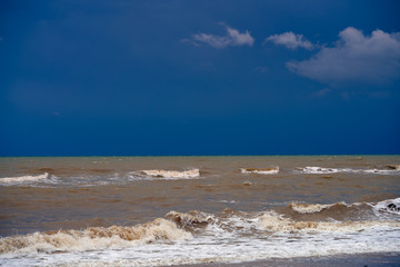 coast of the Sea of Azov, seascape