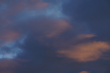 Cloudy skies backdrop