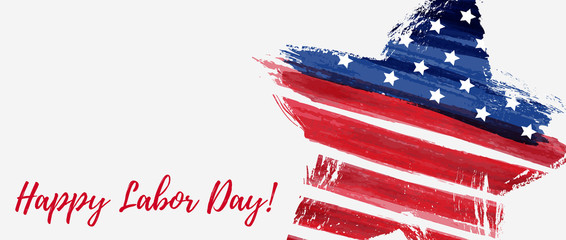 USA Labor day background
