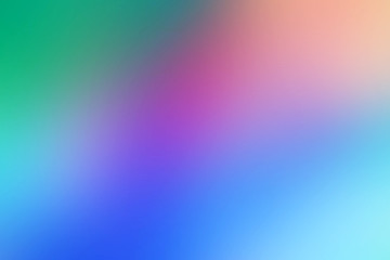 Conceptual abstract blurred, gradient, multicolour, artistic background