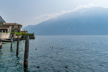 Waterfront on Lake Garda