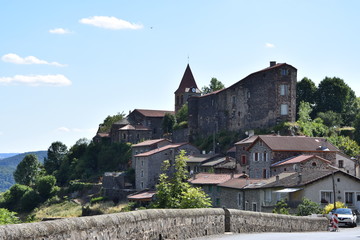 Fototapeta premium saint-privat d' allier