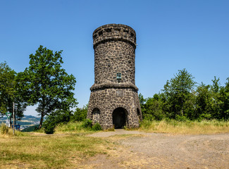 The Gemunden Maar, Volcanic crater lake, Eifel Germany