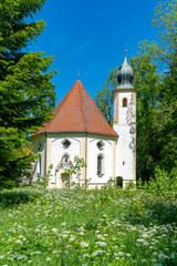 Wallfahrtskirche Maria Elend im oberbayrischen Dietramszell