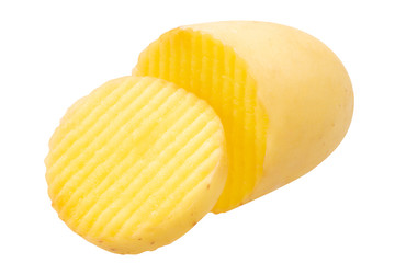 Potato s. tuberosum ruffled slice, paths